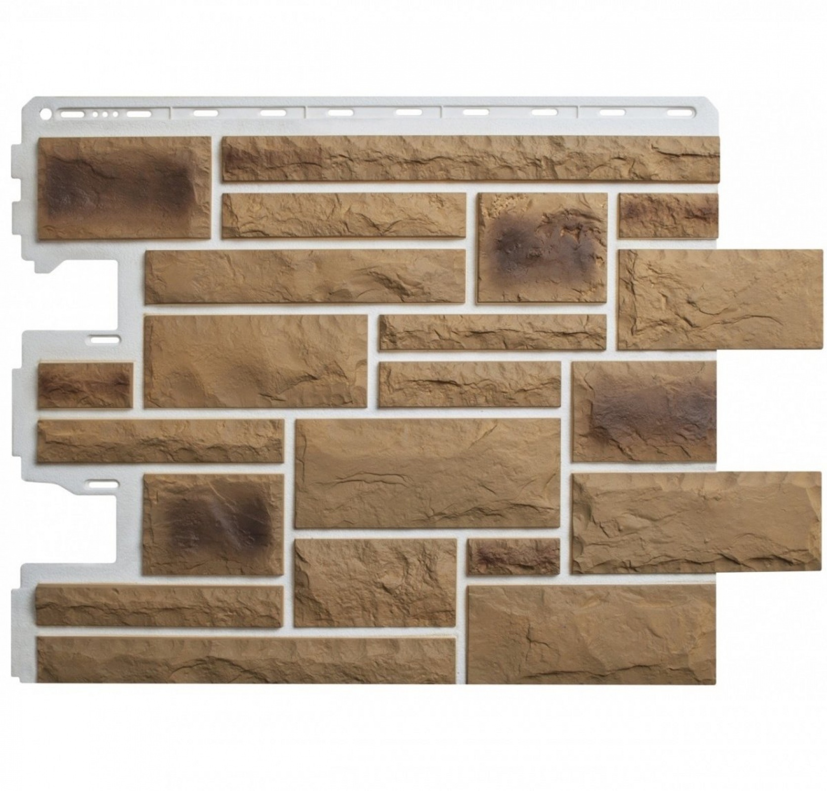 Фасадная панель Альта-Профиль Камень Пражский Цвет 02