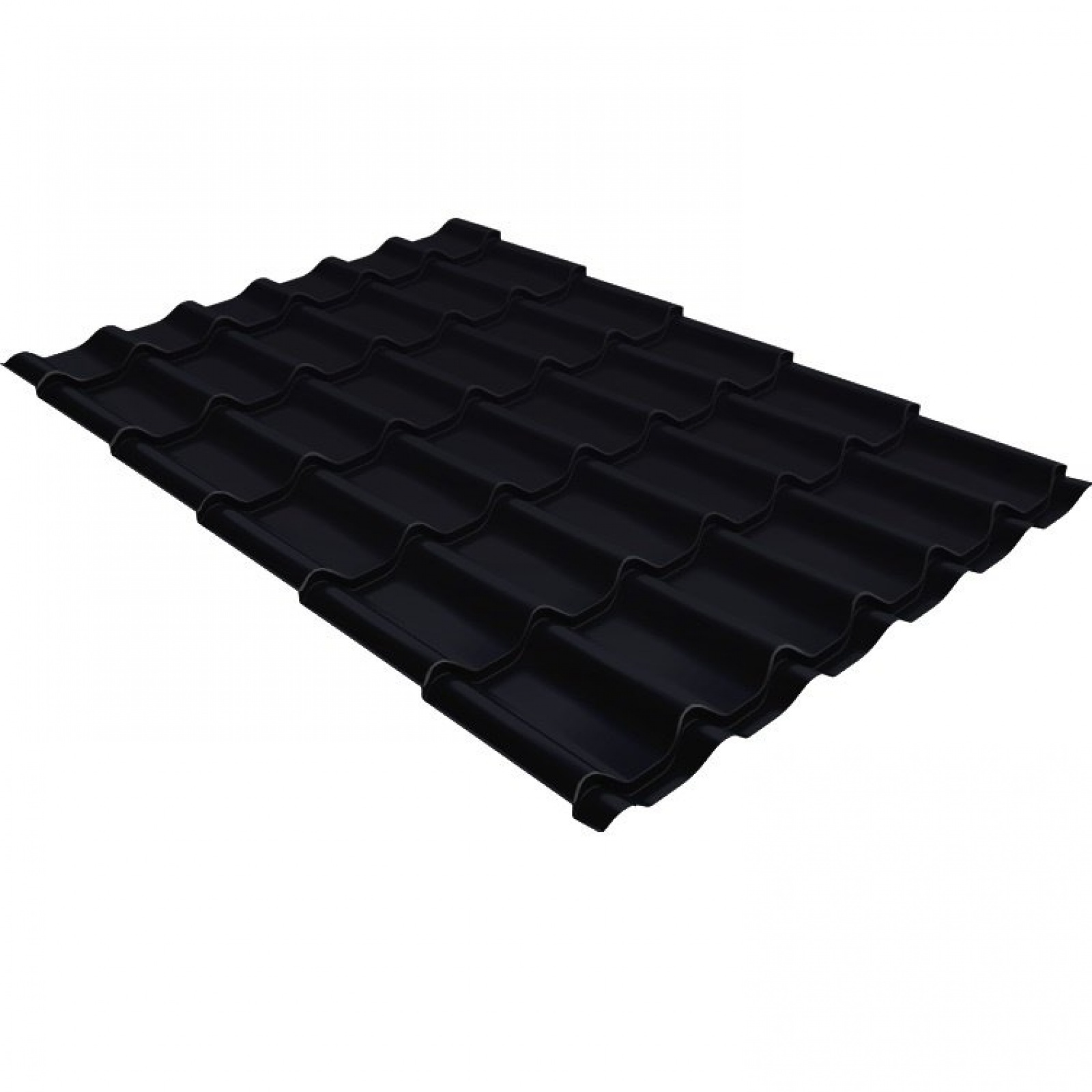 Металлочерепица классик 0,5 Drap TX RAL 9005 черный