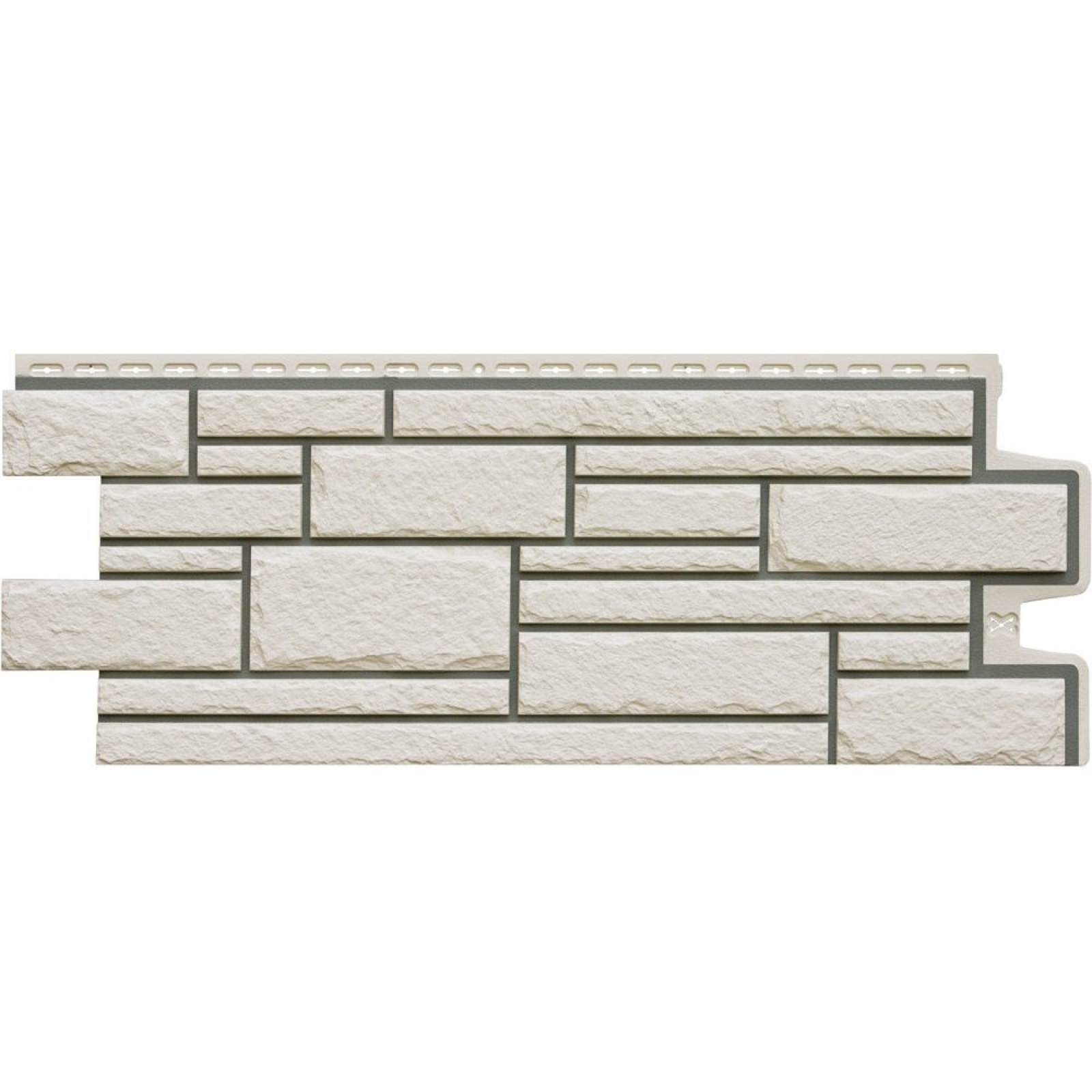 Фасадная панель Grand Line Камелот Design Молочный