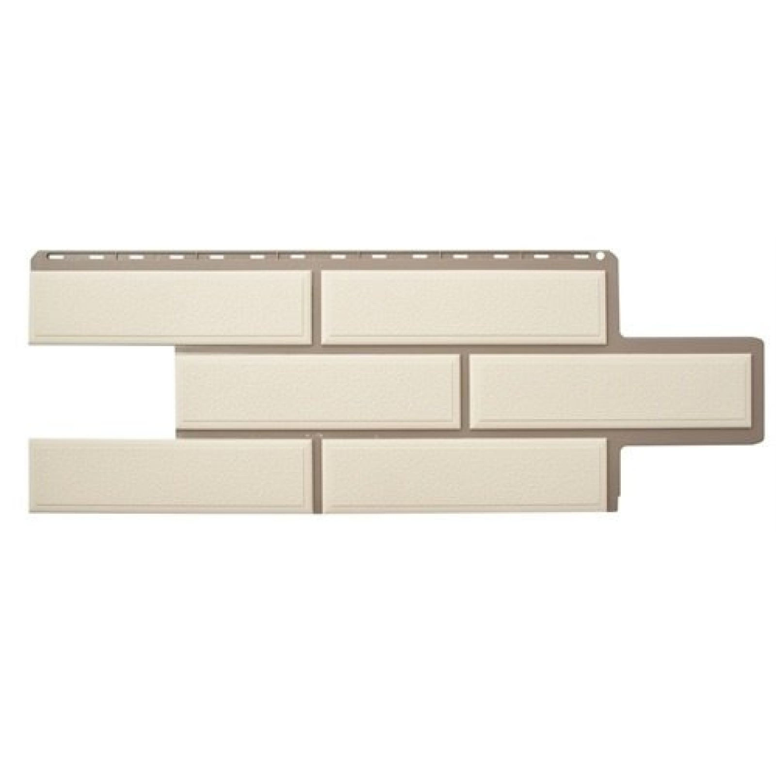 Фасадная панель Альта-Профиль Камень Венецианский Белый