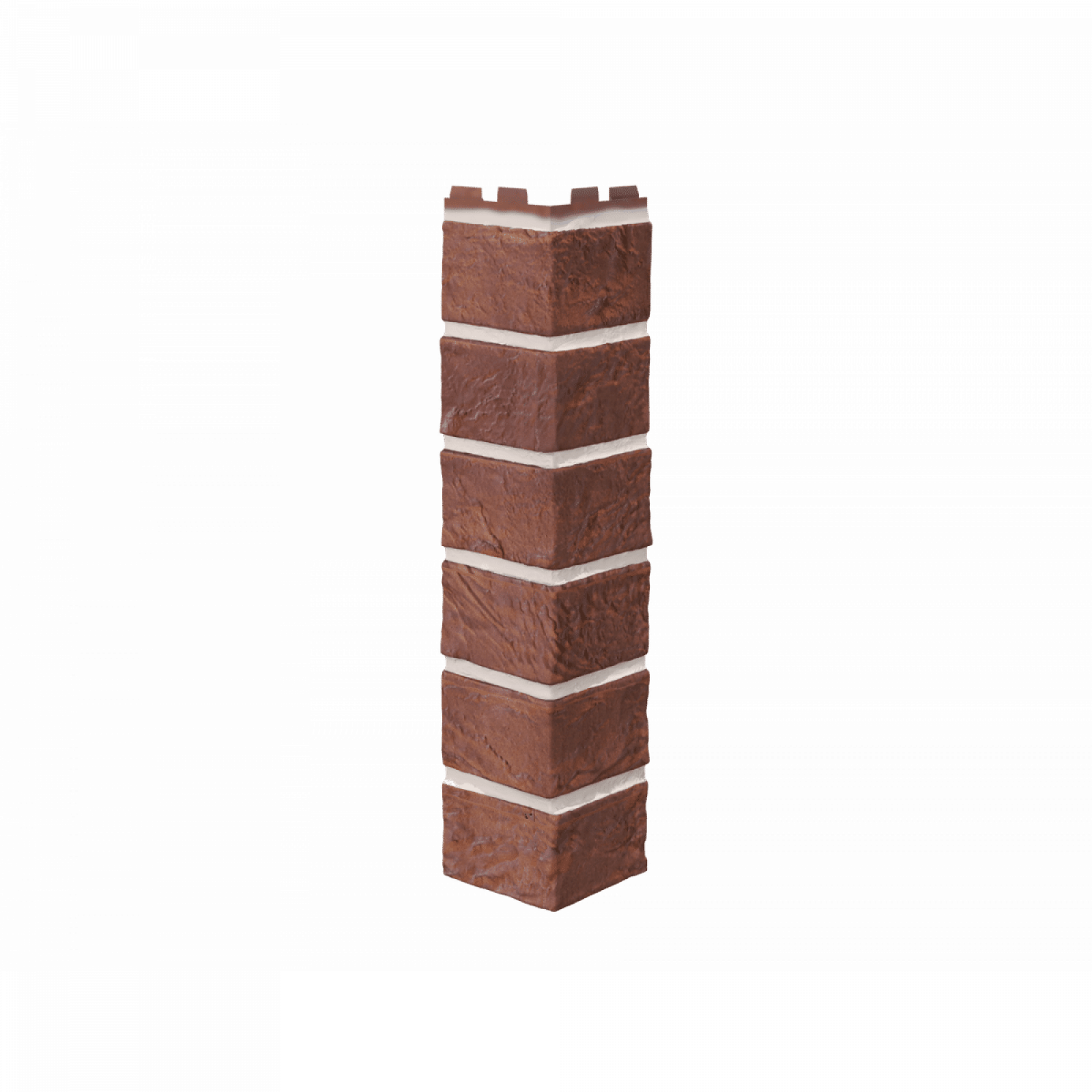 Угол для фасадных панелей Технониколь Кирпич Дорсет