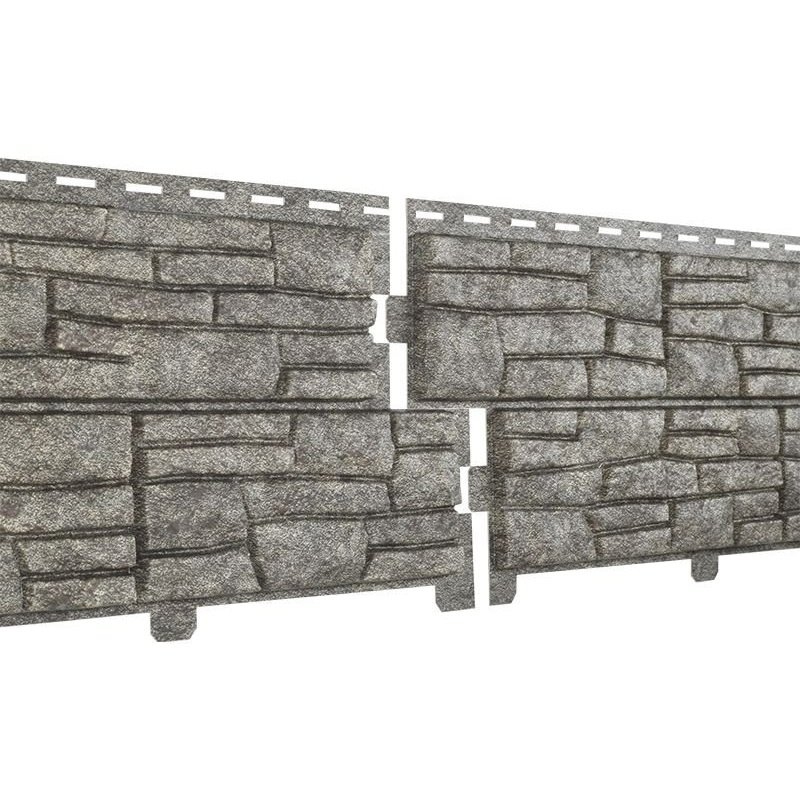 Фасадная панель Ю-Пласт Стоун хаус Сланец (Бежевый)