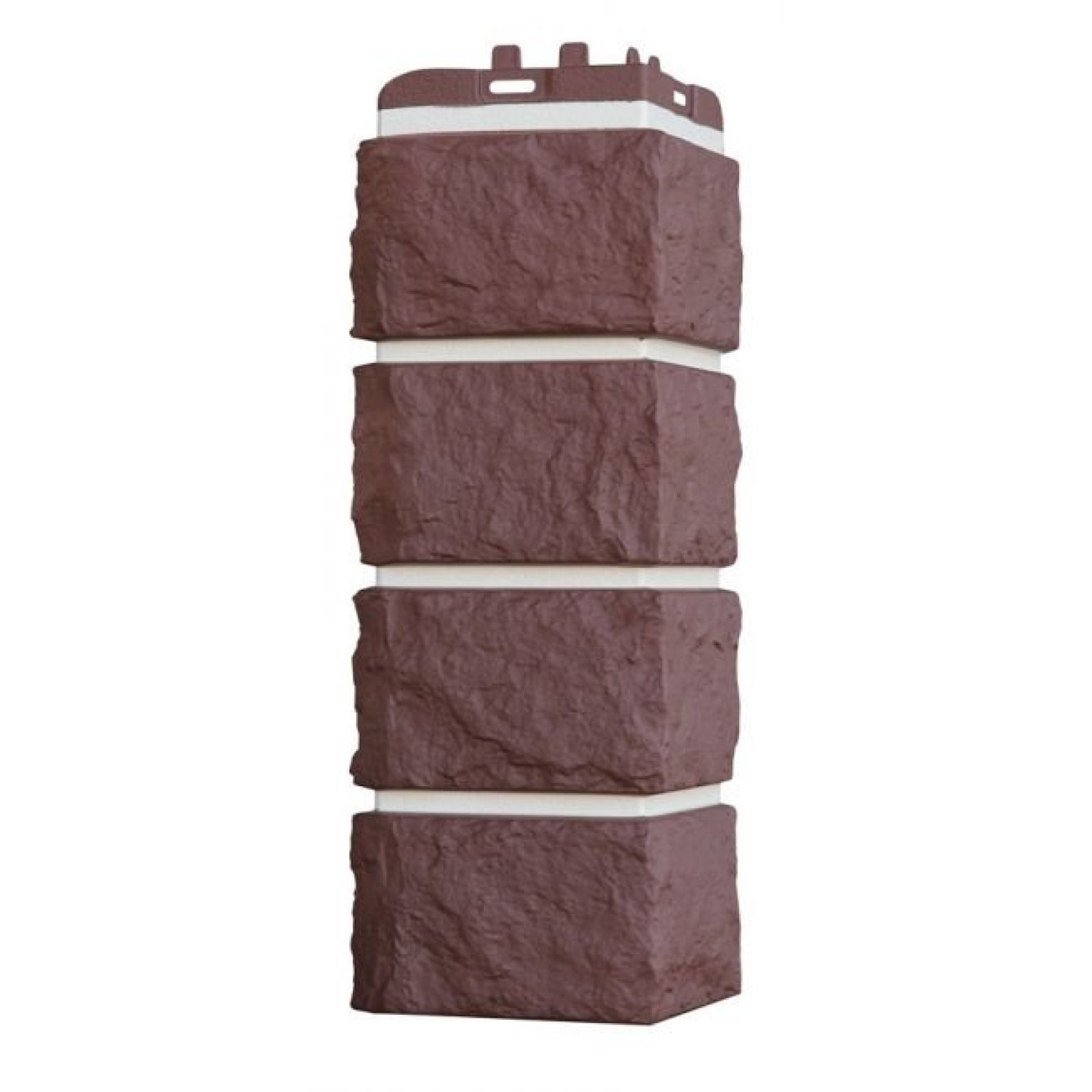 Угол Grand Line Колотый камень Design Plus Каштан