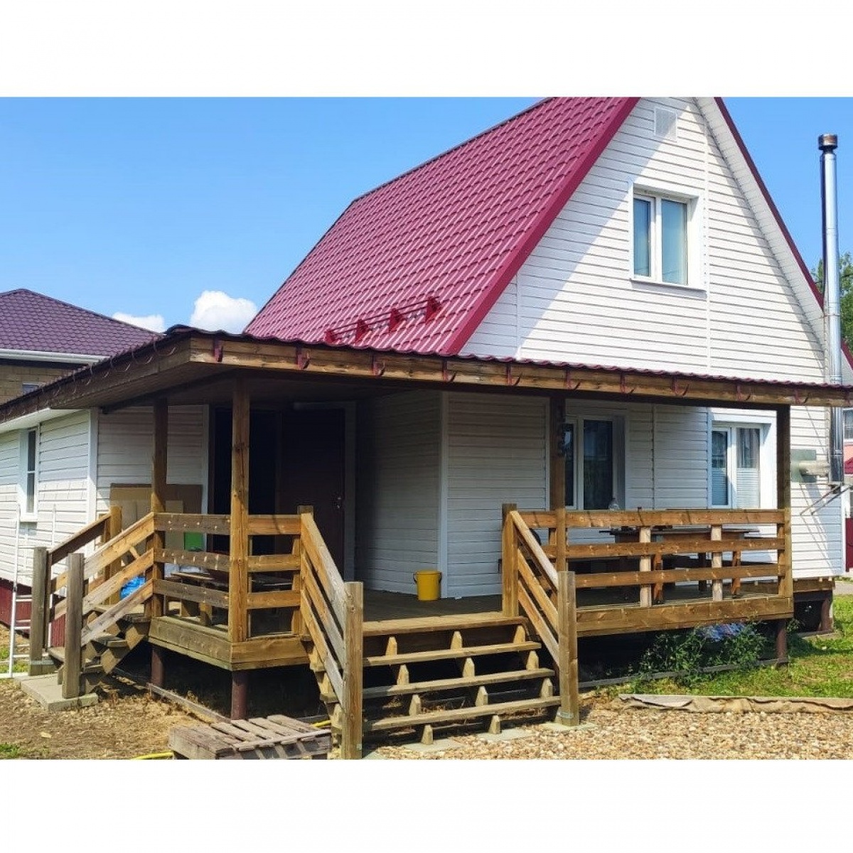 Наши работы по монтажу кровли