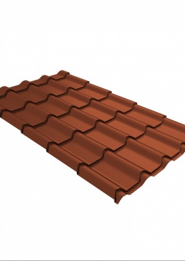 
	Блеск поверхности: Матовая
	Гарантия: 25&nbsp;лет
	Защитный слой: 180 г/м2
	Толщина:&nbsp;0,5 мм

