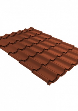 
	Блеск поверхности: Матовая
	Гарантия: 25&nbsp;лет
	Защитный слой: 180&nbsp;г/м2
	Толщина:&nbsp;...