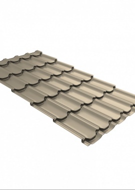 
	Блеск поверхности: Матовая
	Гарантия: 20&nbsp;лет
	Защитный слой: 140&nbsp;г/м2
	Толщина:&nbsp;...