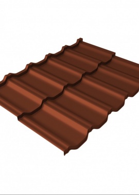 
	Блеск поверхности: Матовая
	Гарантия: 30&nbsp;лет
	Защитный слой: 180 мг/м2
	Толщина:&nbsp;0,5 ...