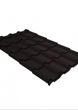 
	Блеск поверхности: Матовая
	Гарантия: 25&nbsp;лет
	Защитный слой: 180 г/м2
	Толщина:&nbsp;0,5 мм

