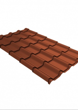 
	Блеск поверхности: Матовая
	Гарантия: 25&nbsp;лет
	Защитный слой: 180&nbsp;г/м2
	Толщина:&nbsp;...