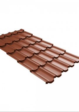 
	Блеск поверхности: Матовая
	Гарантия: 25 лет
	Защитный слой: 180 г/м2
	Толщина: ...