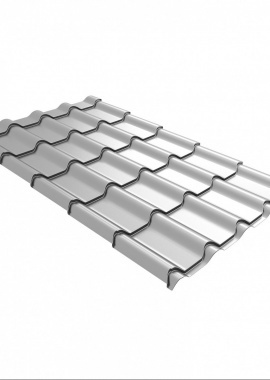 
	Блеск поверхности: Глянцевая
	Гарантия: 20&nbsp;лет
	Защитный слой: 140 г/м2
	Толщина:&nbsp;0,5...