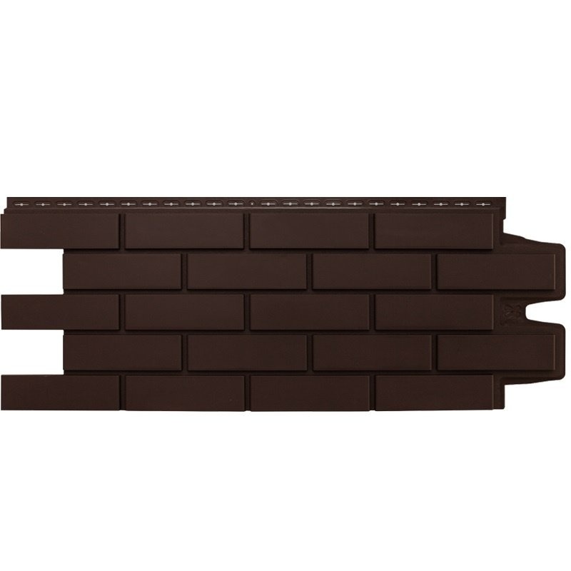 Фасадная панель Grand Line Кирпич клинкерный Шоколадный