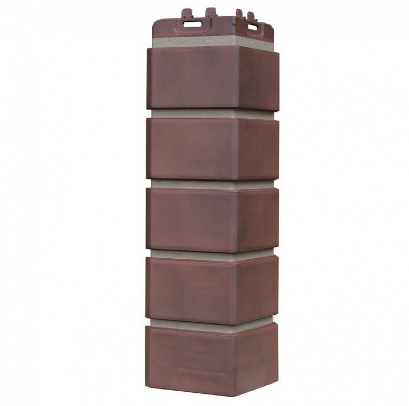 Угол Grand Line Клинкерный кирпич Design Plus Кофе