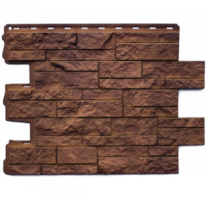 Фасадная панель Альта-Профиль Камень Шотландский Блэкберн