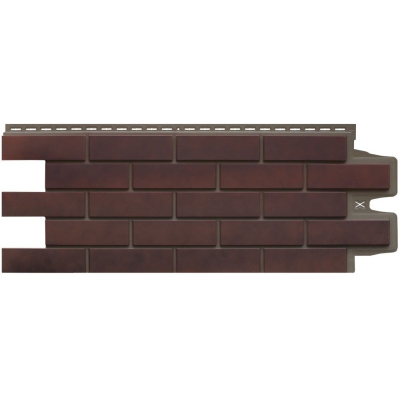 Фасадная панель Grand Line Клинкерный кирпич Design Plus Кофе