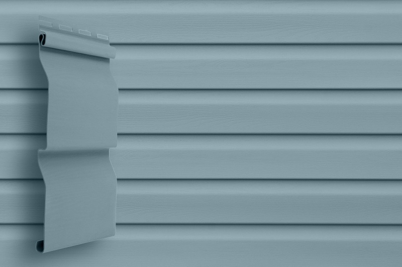 Сайдинг Корабельная доска Grand Line Color Plus голубой (3,0м)