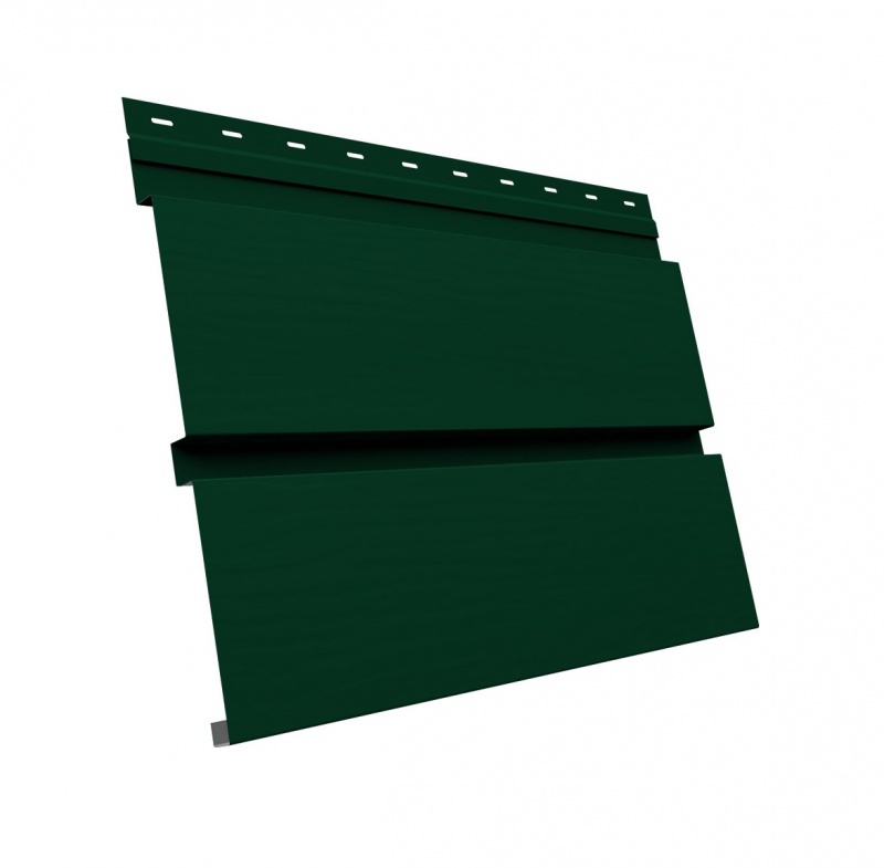 Квадро брус 3D 0,5 Satin с пленкой RAL 6005 зеленый мох