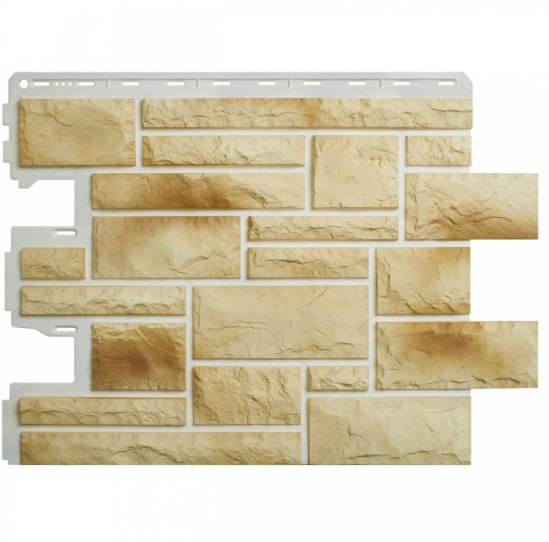 Фасадная панель Альта-Профиль Камень Пражский Цвет 04