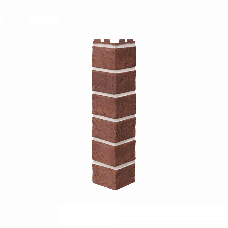 Угол для фасадных панелей Технониколь Кирпич Дорсет