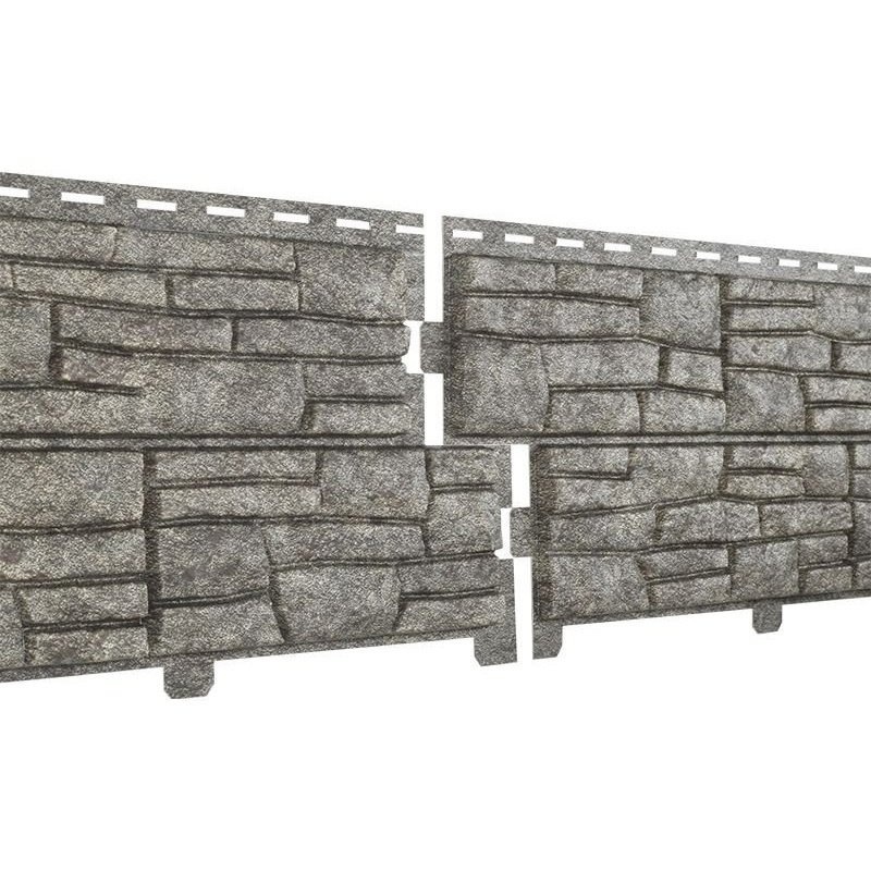 Фасадная панель Ю-Пласт Стоун хаус Сланец (Бежевый)