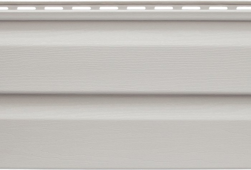 Сайдинг Альта-Профиль серия Альта-Классика светло-серый 3м