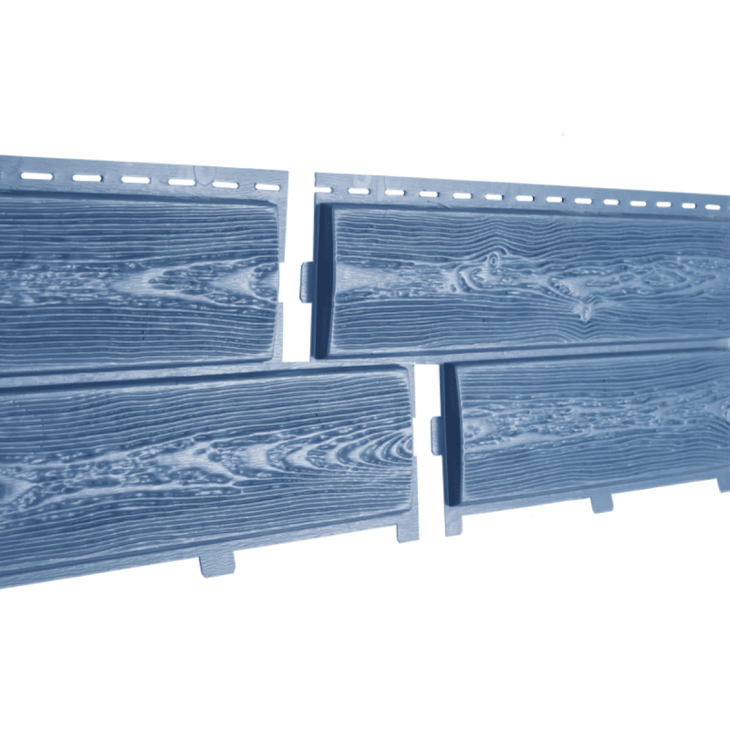 Фасадная панель Ю-Пласт Хокла Color Голубика