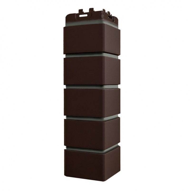 Угол Grand Line Клинкерный кирпич Design Шоколадный