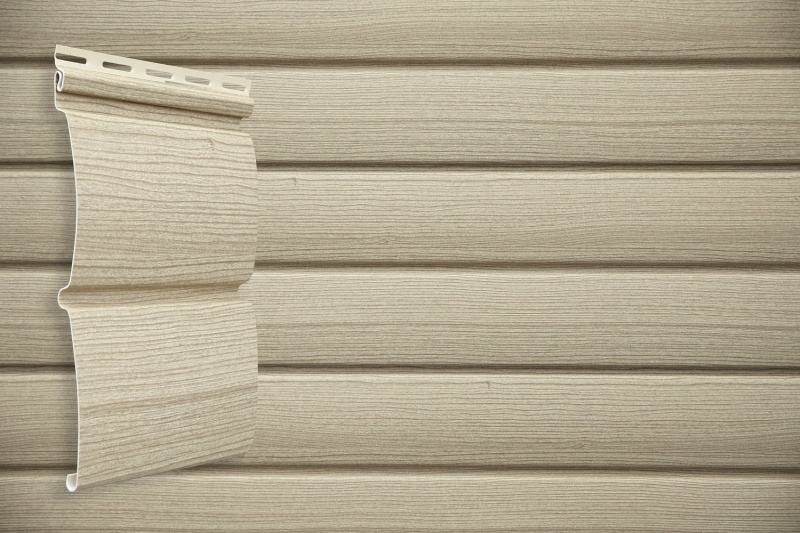 Сайдинг Блок-хаус Grand Line Tundra ясень (3,0м)